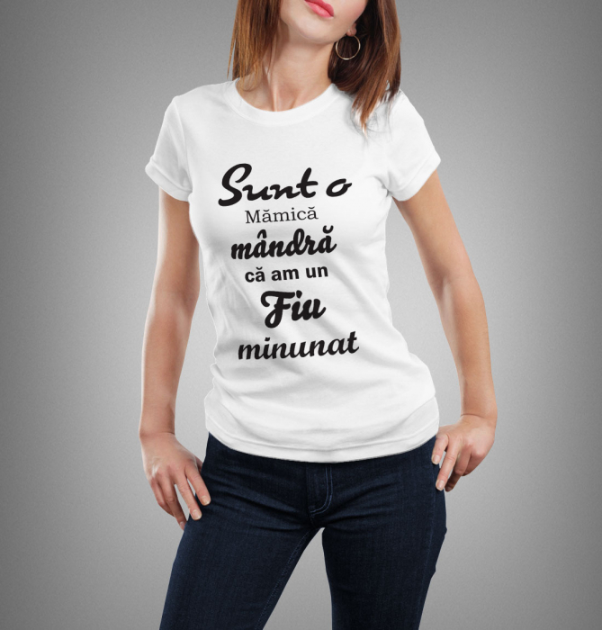 Model "Sunt o mamica mandra ca am un fiu minunat" [2]