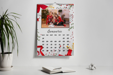 Colecția de Crăciun - Calendar personalizat cu poze *Craciun*