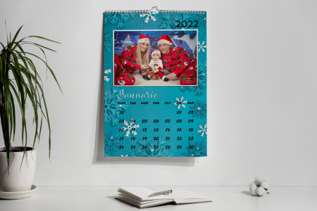 Colecția de Crăciun - Calendar personalizat cu poze *Craciun*