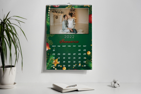 Colecția de Crăciun - Calendar personalizat cu poze *Craciun*