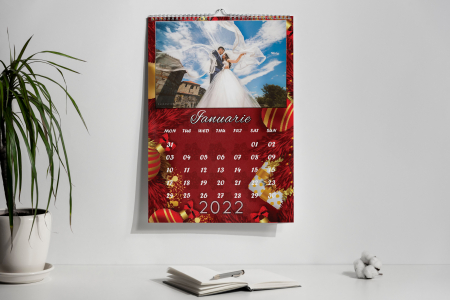 Colecția de Crăciun - Calendar personalizat cu poze *Craciun*