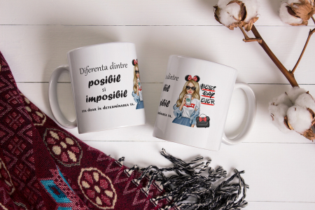 Cani personalizate - Cana personalizata cu text