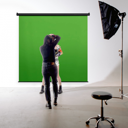 Green Screen Roll Down Premium [3]