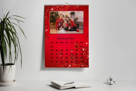Colecția de Crăciun - Calendar personalizat cu poze *Craciun*