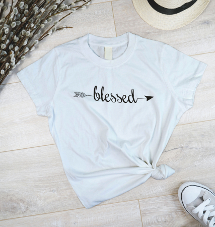 Dama - Model tricou "Blessed"