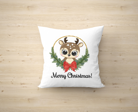 Perne personalizate - Perna "Merry Christmas"