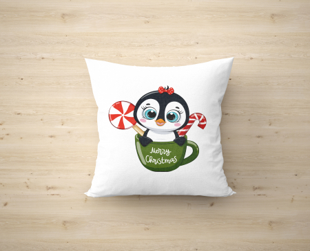 Perne personalizate - Perna "Merry Christmas"