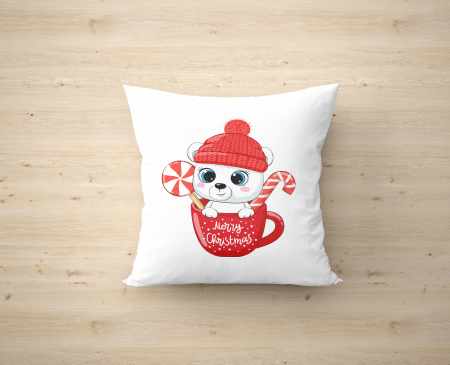 Perne personalizate - Perna "Merry Christmas"