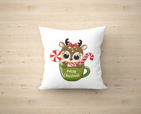 Perne personalizate - Perna "Merry Christmas"