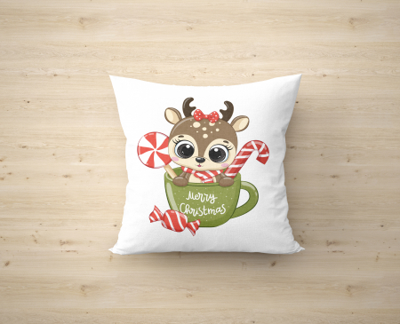 Perne personalizate - Perna "Merry Christmas"