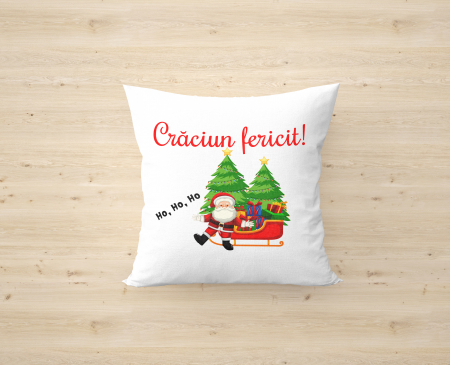 Perne personalizate - Perna "Craciun fericit"