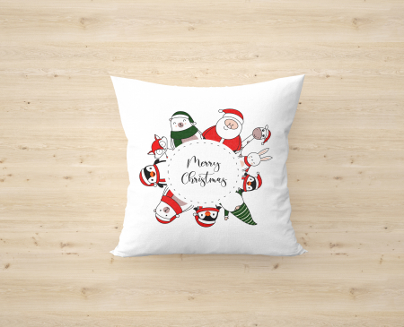 Perne personalizate - Perna personalizata "Merry Christmas"