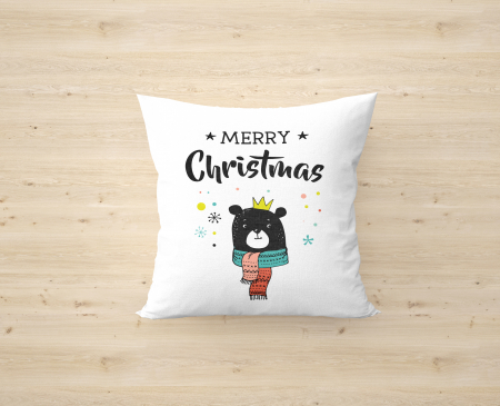 Perne personalizate - Perna "Merry Christmas"