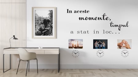 Stickere de perete - Sticker decorativ "In aceste momente..."