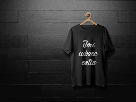 Tricouri personalizate - Tricou model *Imi iubesc sotia*