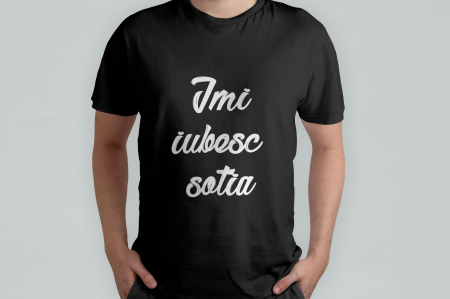 Tricou model *Imi iubesc sotia* [1]