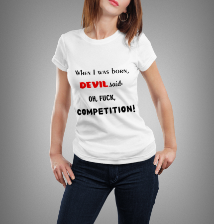 Tricou model "Devil sald.." [1]