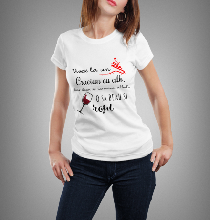 Tricouri personalizate - Tricou Dama- Tematica Craciun