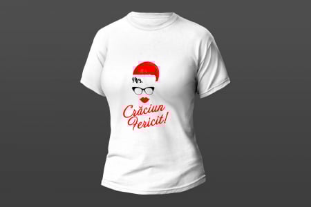 Tricouri personalizate - Tricou Dama- Tematica Craciun