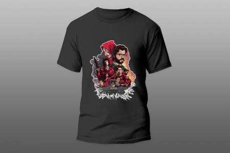 Barbati - Tricou Unisex "La casa de Papel"
