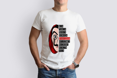 Tricou Unisex "La casa de Papel" [1]