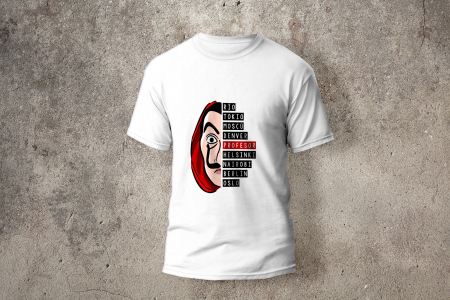 Barbati - Tricou Unisex "La casa de Papel"