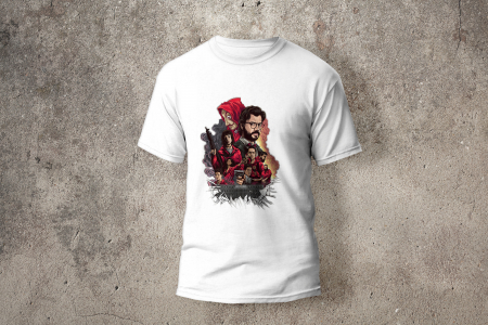 Barbati - Tricou Unisex "La casa de Papel"