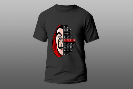Barbati - Tricou Unisex "La casa de Papel"