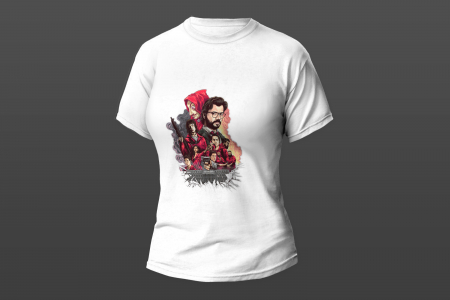 Dama - Tricou Unisex "La casa de Papel"