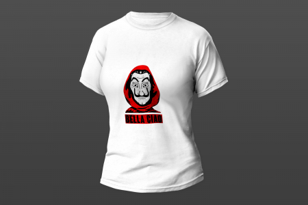 Dama - Tricou Unisex "La casa de Papel"