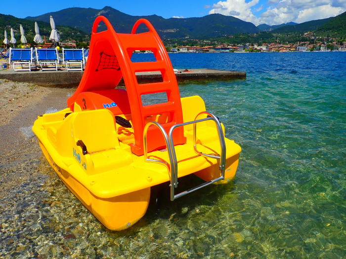 Hidrobiciclete 4 persoane fibra de polietilana lamelara H2O Smart Martini Nautiche Costruzioni [9]