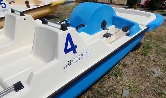 Hidrobicicleta Second Hand Sunny Time 4 pentru 4 sau 5 persoane [10]