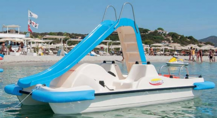 Hidrobiciclete 5 persoane fibra de sticla Sunny Time 4 Martini Nautiche Costruzioni [2]