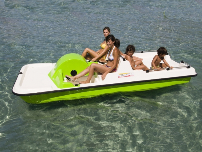 Hidrobiciclete 5 persoane fibra de sticla Sunny Time 4 Martini Nautiche Costruzioni [5]