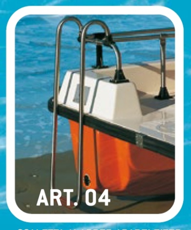 Ambarcatiuni - Scara standard inox pentru hidrobiciclete