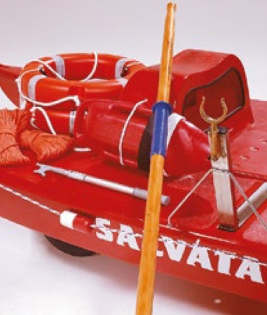 Barca de salvamar cu vasle Baylife fibra de sticla Martini Nautica [4]