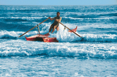 Barca de salvamar cu vasle Viareggio Rescue fibra de sticla Martini Nautica [1]