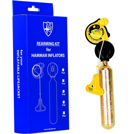Accesorii veste gonflabile - KIT REARMARE HAMMAR model MA1/EC.pentru veste de salvare gonflabile Veleria San Giorgio HR