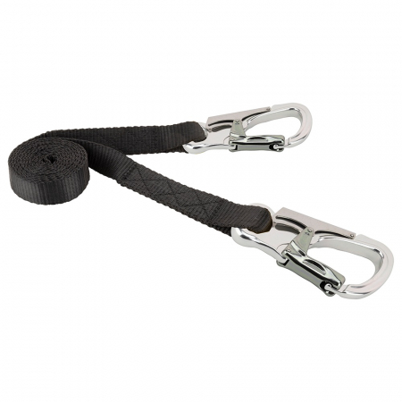 Articole nautice - SAFETY LINE 2 -  linie de siguranta cu 2 carlige din aluminiu
