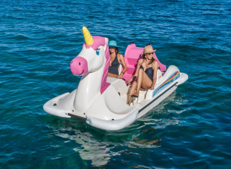 Hidrobiciclete 4 persoane fibra de sticla Unicorn Martini Nautiche Costruzioni [6]