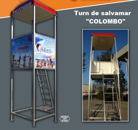 Ambarcatiuni - Turn salvamar din inox