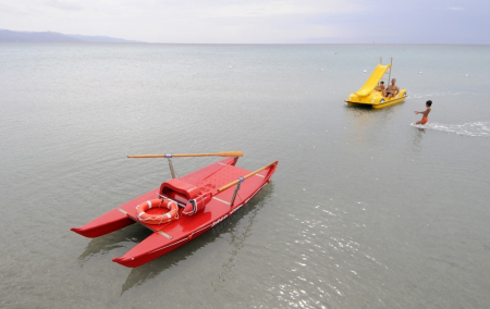Barca de salvamar cu vasle Viareggio Rescue fibra de sticla Martini Nautica [4]