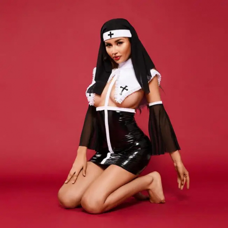 Costum Lenjerie Sister Sin – Calugarita Obraznica [2]