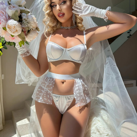 Set Lenjerie Bridal Fantasy – Mireasa Irezistibila [4]
