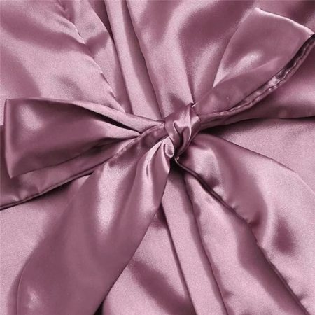 Set Pijama 3 Piese Satin & Dantela – Soft Desire [4]