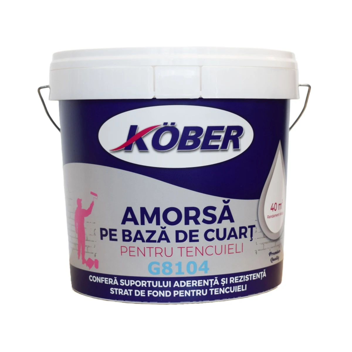 Amorsa perete Kober G8104, interior / exterior, 8 kg [1]