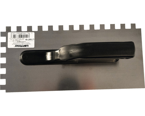 Gletieră zimțată Lumy Tools 270x130 mm dinți 8x8mm, mâner din plastic [3]