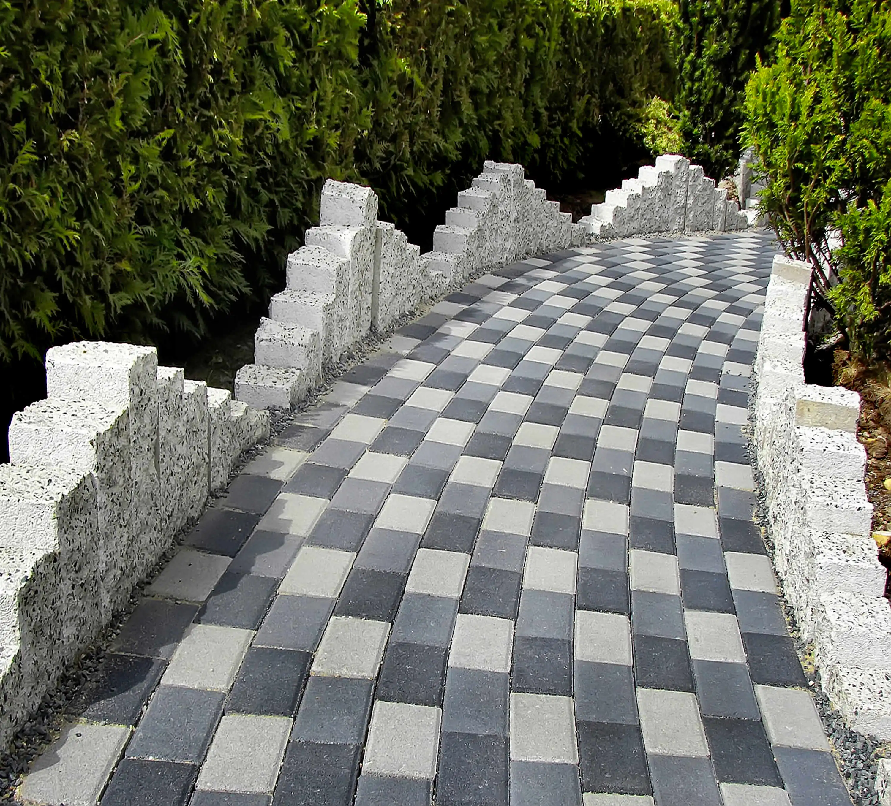 Pavaj rezidential 3D Elis Pavaje,Trenova D2, dreptunghi, antracit, 200 x 100 x 60 mm [4]