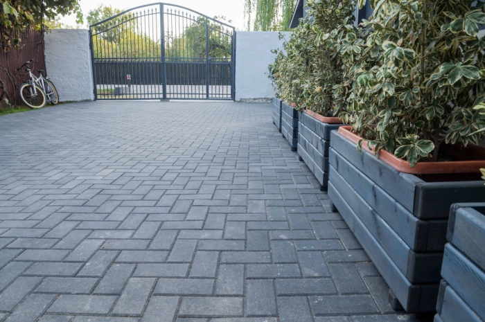 Pavaj rezidential Elis Pavaje, Dreptunghi D1, antracit, 200 x 100 x 40 mm [2]