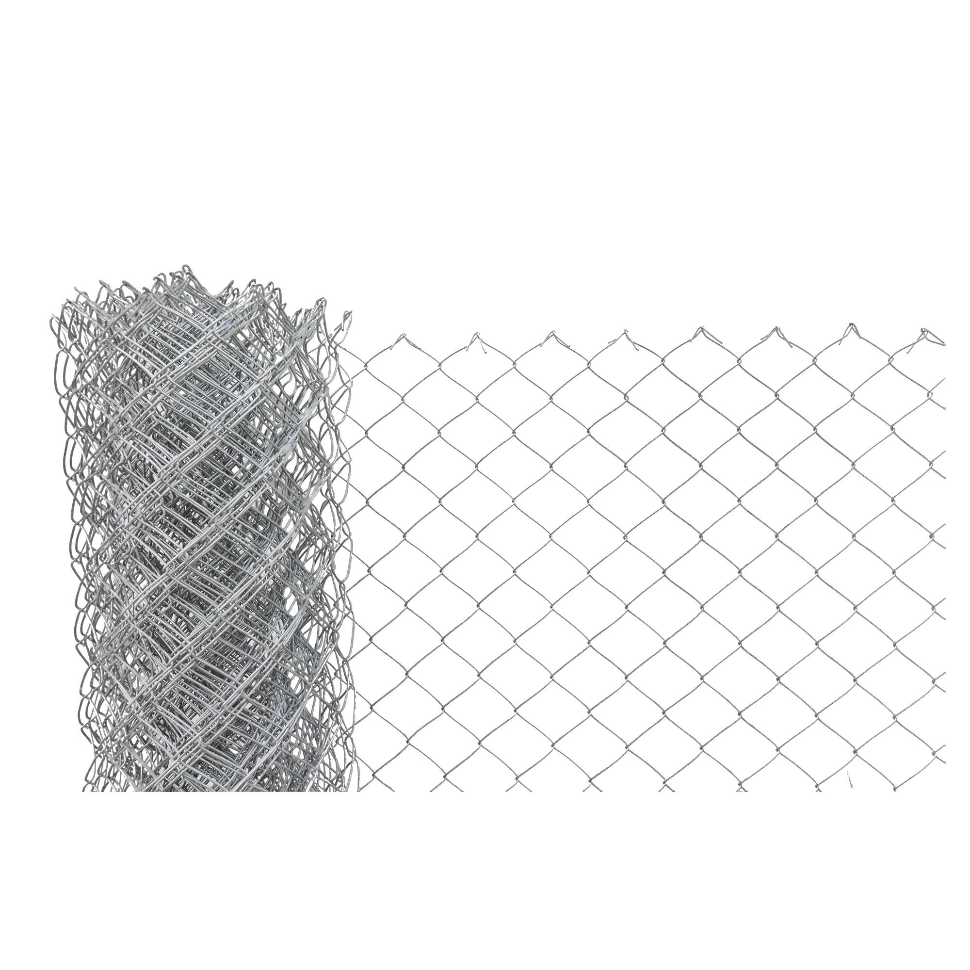 Plasa de gard impletita, zincata, rola, grosime fir 2 mm, 1.7 x 10 m [2]